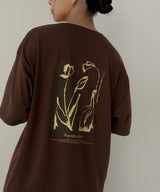 【hellam×pinmyself】フラワーアートTシャツ