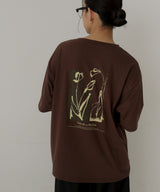 【hellam×pinmyself】フラワーアートTシャツ