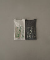 【hellam×pinmyself】フラワーアートTシャツ