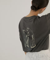 【hellam×pinmyself】フラワーアートTシャツ