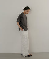 【hellam×pinmyself】フラワーアートTシャツ