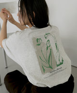 【hellam×pinmyself】フラワーアートTシャツ