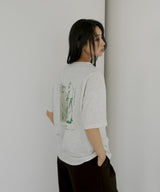 【hellam×pinmyself】フラワーアートTシャツ
