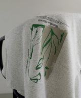 【hellam×pinmyself】フラワーアートTシャツ