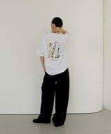 【hellam×pinmyself】フラワーアートTシャツ