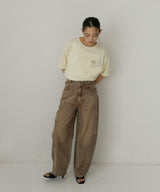 【hellam×pinmyself】フラワーアートTシャツ