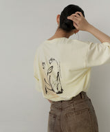 【hellam×pinmyself】フラワーアートTシャツ