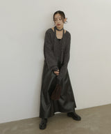 【12月上旬入荷】チョーカー付きニットカーディガン