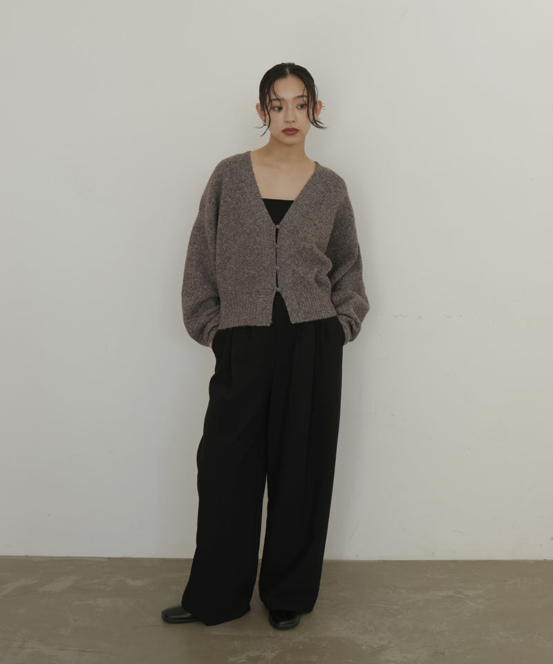 【12月上旬入荷】チョーカー付きニットカーディガン