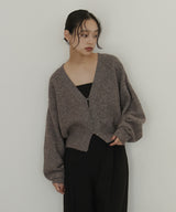【12月上旬入荷】チョーカー付きニットカーディガン