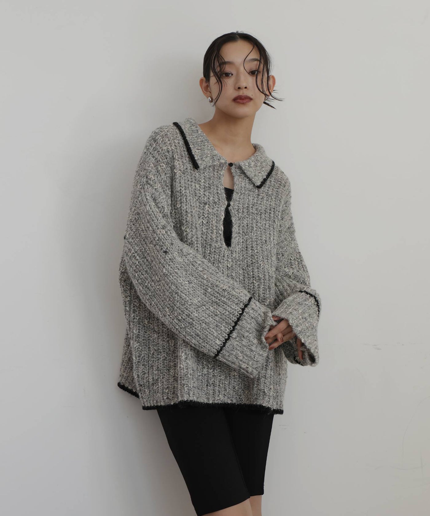 本日タイムSALE✨VONDEL（フォンデル）鍵編みポロニット 本日タイムSALE✨VONDEL（フォンデル）鍵編みポロニット - メルカリ