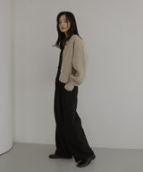 ニュアンスメタルボタンニットカーディガン