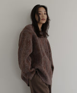 ジャガードニットプルオーバー