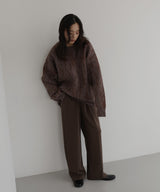 ジャガードニットプルオーバー