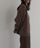 ジャガードニットプルオーバー