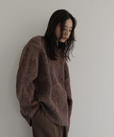 ジャガードニットプルオーバー