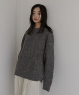 ジャガードニットプルオーバー