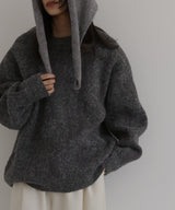 ジャガードニットプルオーバー