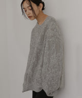 ジャガードニットプルオーバー