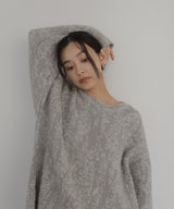 ジャガードニットプルオーバー