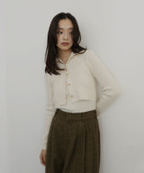 【12月上旬入荷】レイヤード風デザインニットプルオーバー