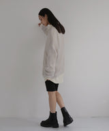 透かし編みルーズニット