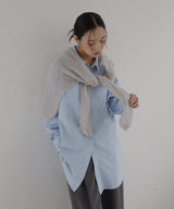 透かし編みルーズニット