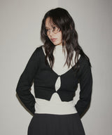 【12月中旬予約商品】ショートニットカーディガン