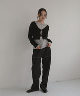 【12月中旬予約商品】ショートニットカーディガン