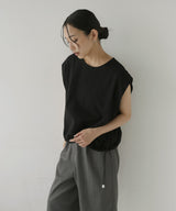ドロストショルダータックTシャツ