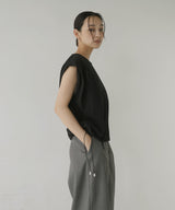 ドロストショルダータックTシャツ