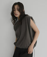 ドロストショルダータックTシャツ