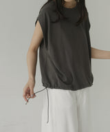 ドロストショルダータックTシャツ