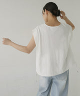 ドロストショルダータックTシャツ