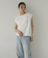 ドロストショルダータックTシャツ