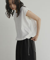 ドロストショルダータックTシャツ