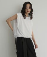 ドロストショルダータックTシャツ