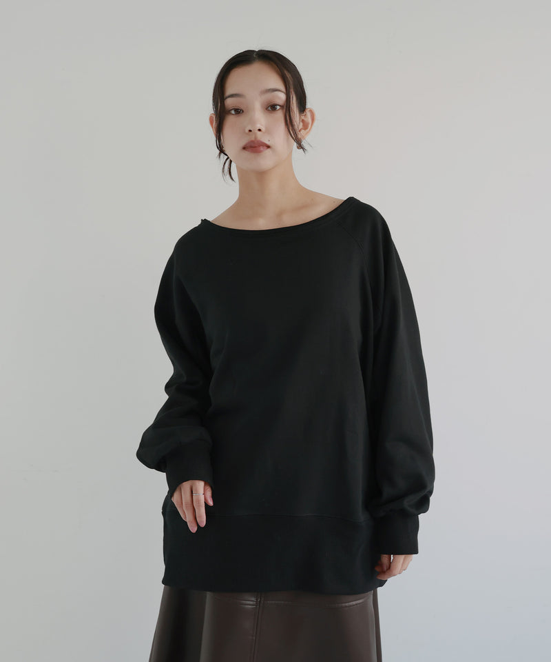 ボートネックワイドスウェット – hellam ボートネックワイドスウェット – hellam