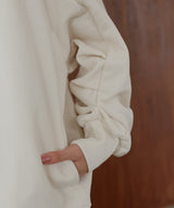 ボートネックワイドスウェット