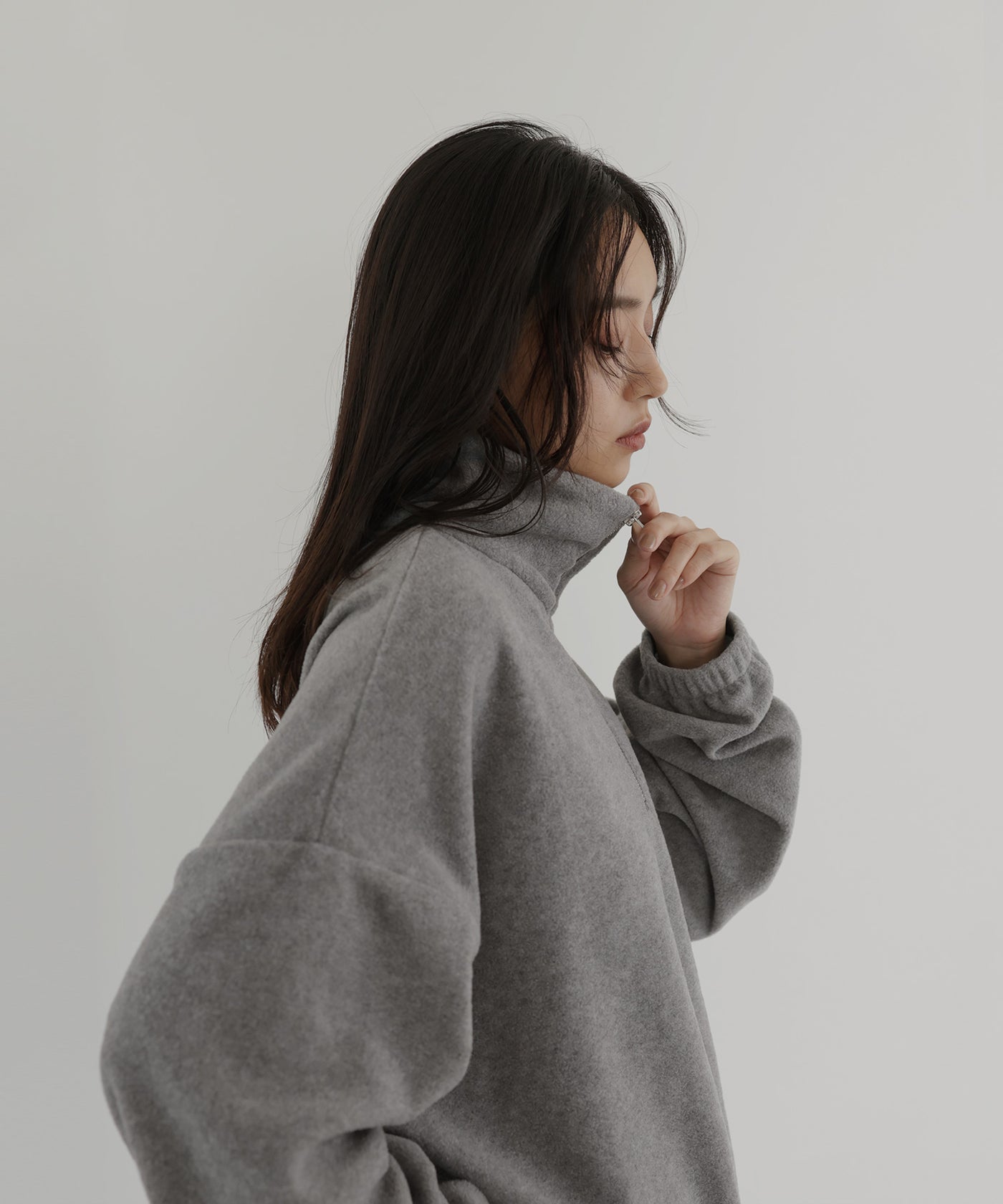 フリースハーフジッププルオーバー – hellam