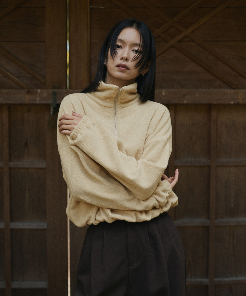 フリースハーフジッププルオーバー – hellam