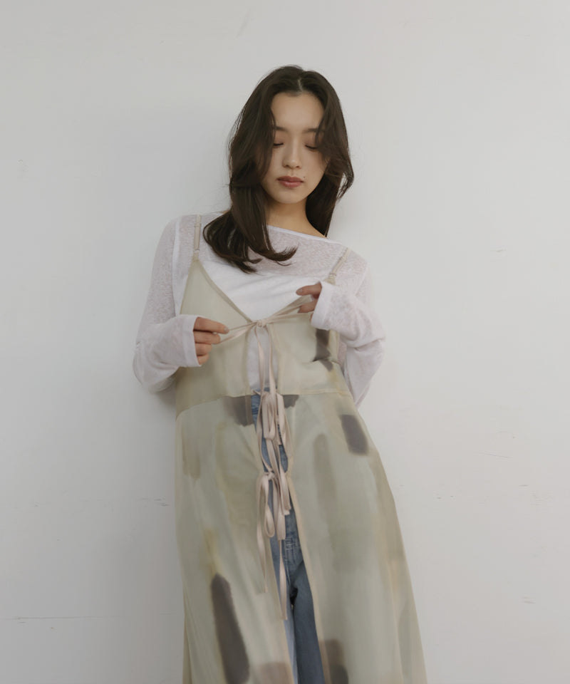 ニュアンスシアーキャミワンピース – hellam