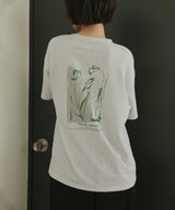 【hellam×pinmyself】フラワーアートTシャツ