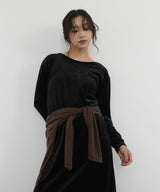 【10月上旬予約商品】シアー　クルーネックロングTシャツ