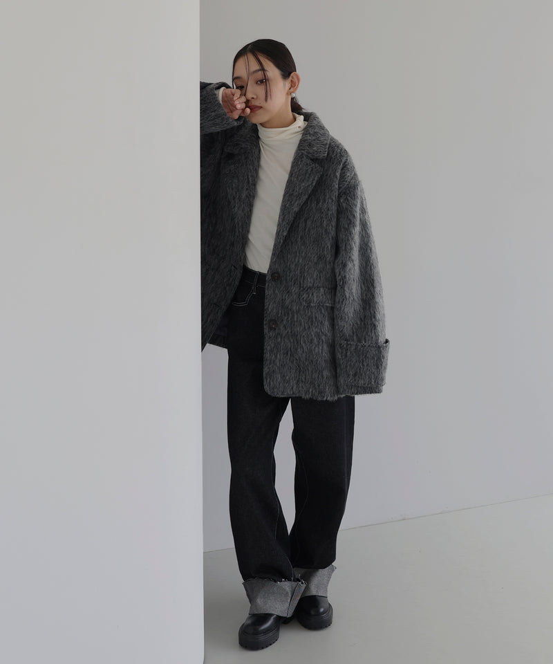 ロールアップデニムパンツ