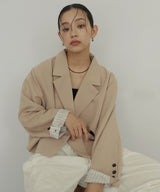 テーラードショートジャケット