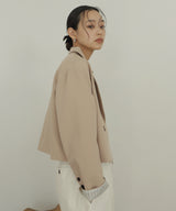 テーラードショートジャケット