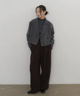 テーラードショートジャケット