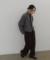 テーラードショートジャケット