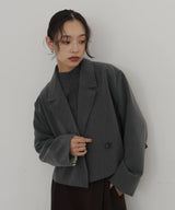 テーラードショートジャケット